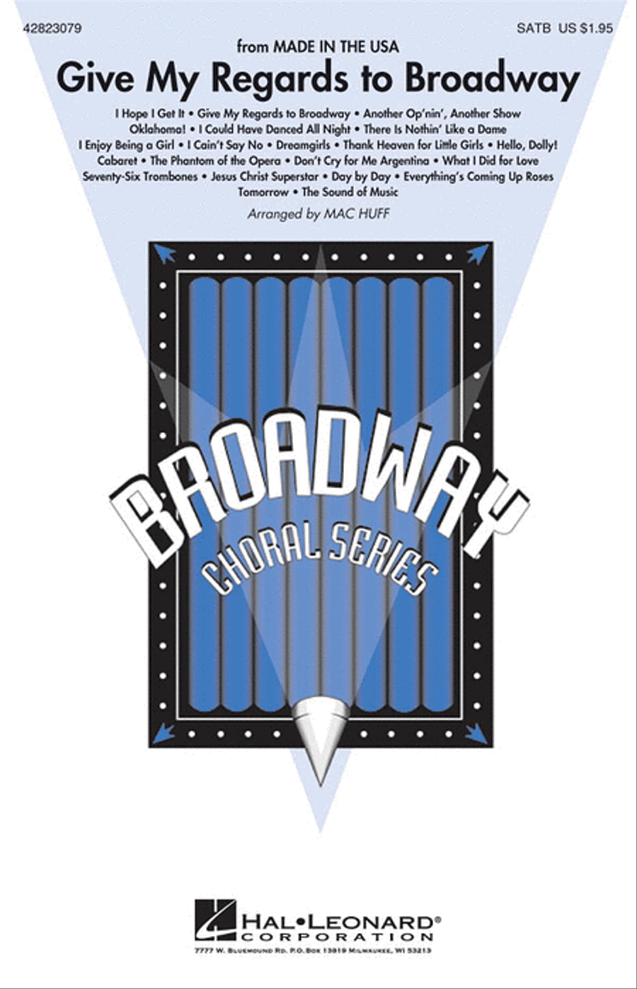Give My Regards to Broadway (Medley) 4-Part scores gallery preview page 1