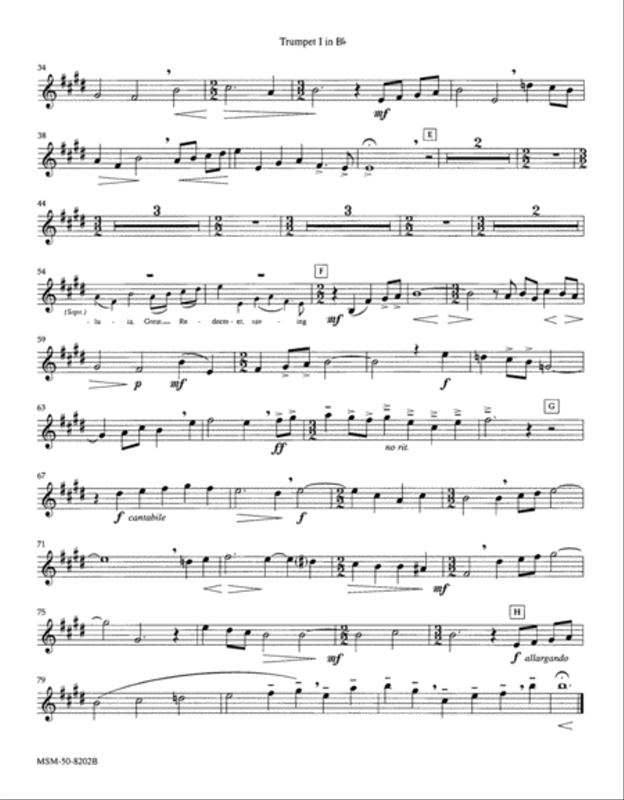 Christ, Victorious: Christ, Now Reigning Choir scores gallery preview page 2
