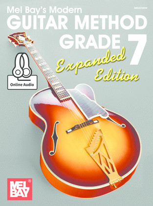 Book cover for Modern Guitar Method Grade 7 - Expanded Edition