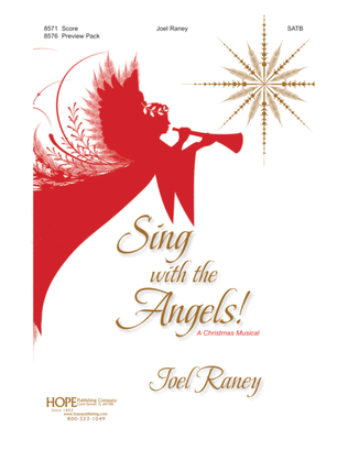 Book cover for Sing with the Angels!- PDF Score-Digital Download