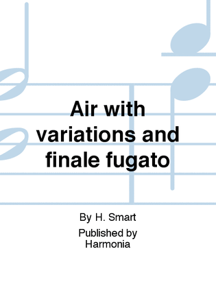 Air with variations and finale fugato