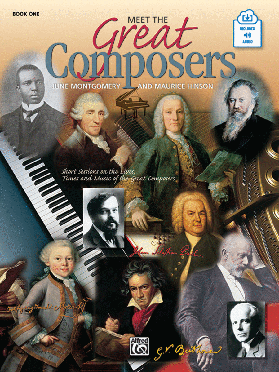 Meet the Great Composers, Book 1 Piano Solo scores gallery preview page 1