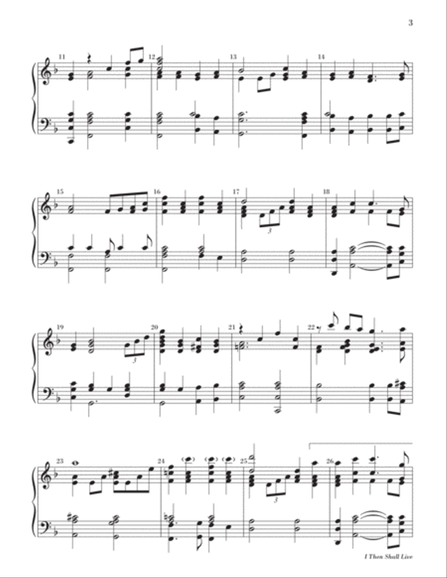 I Then Shall Live 5-Octaves scores gallery preview page 4