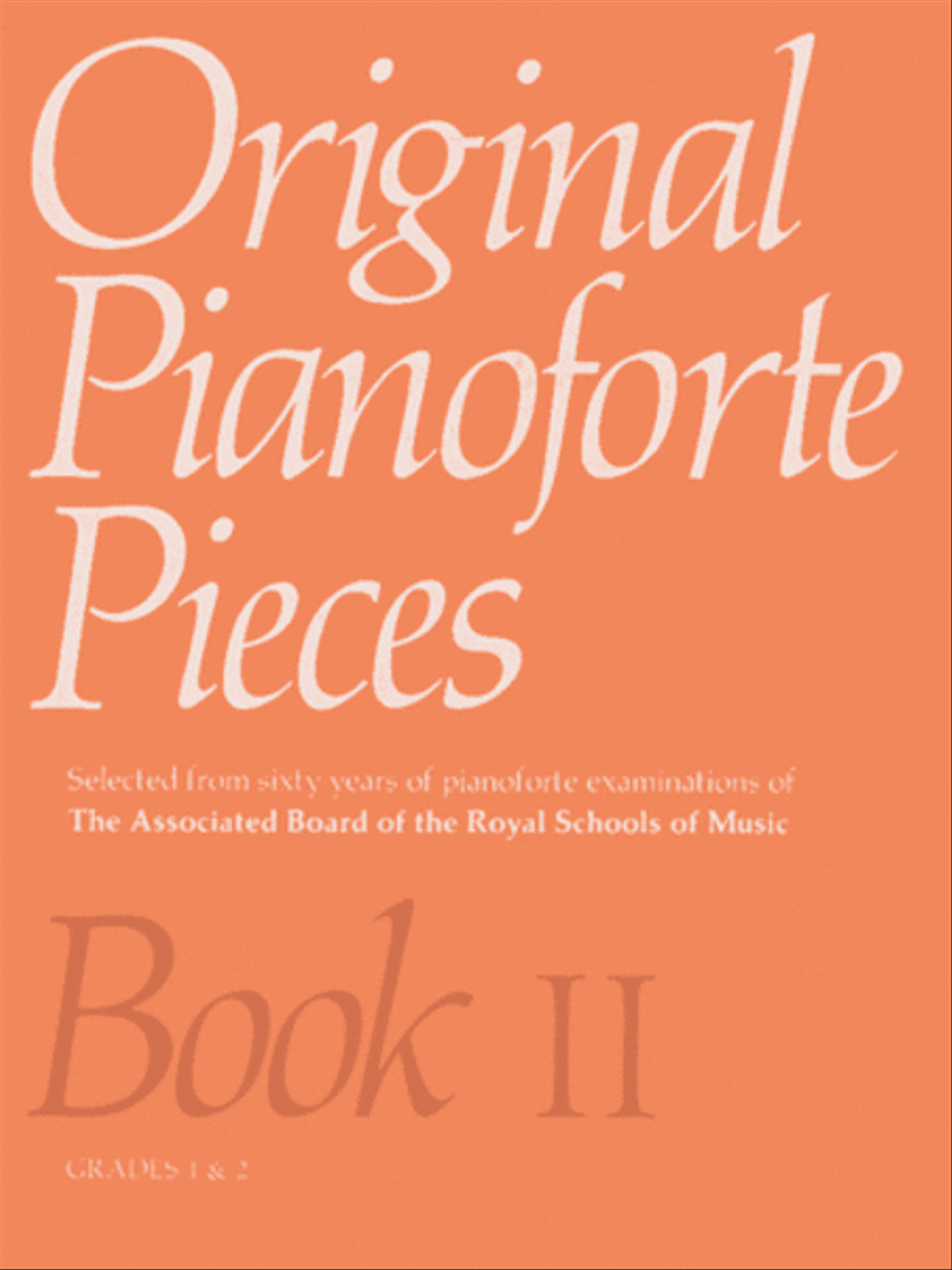 Original Pianoforte Pieces, Book II Piano Method scores gallery preview page 1