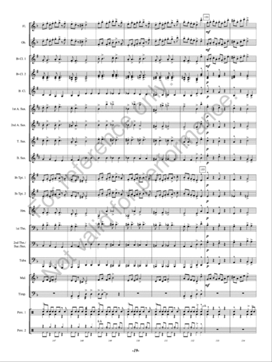 Winterwinds Winterwinds Concert Band scores gallery preview page 20