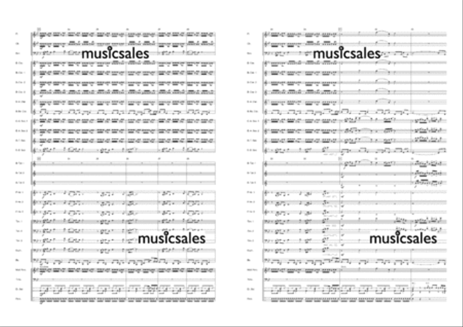 Une belle histoire Concert Band scores gallery preview page 4