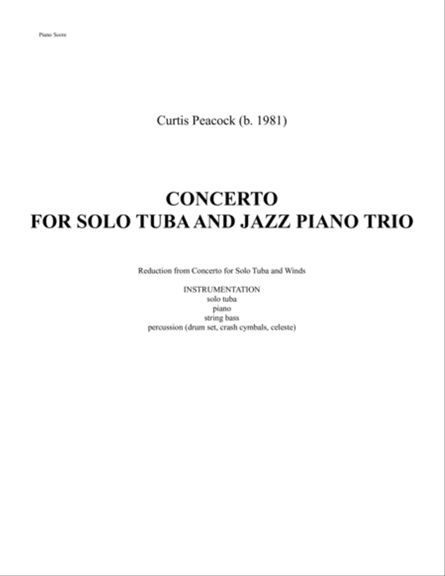 Concerto Concerto Tuba scores gallery preview page 2