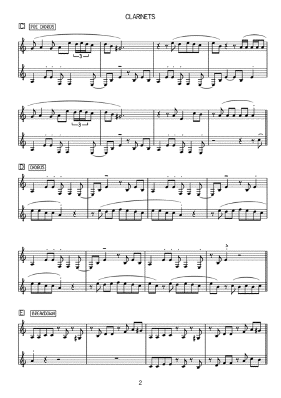 Havana Woodwind Ensemble scores gallery preview page 2