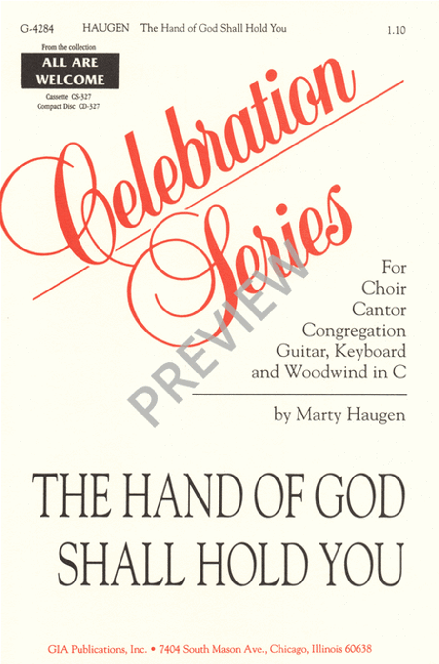 The Hand of God Shall Hold You 4-Part scores gallery preview page 3
