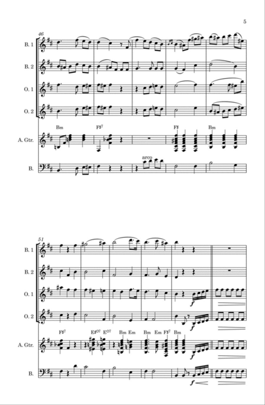 Cavatina School and Community scores gallery preview page 5