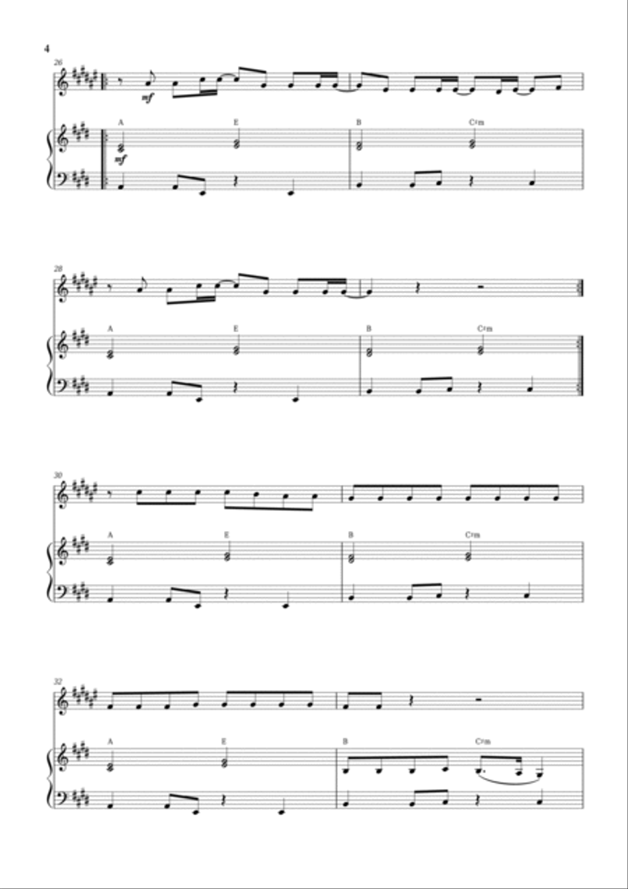 Anti-hero Soprano Saxophone scores gallery preview page 4