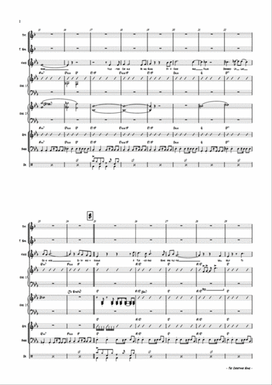 The Christmas Song (Chestnuts Roasting On An Open Fire) Small Ensemble scores gallery preview page 6