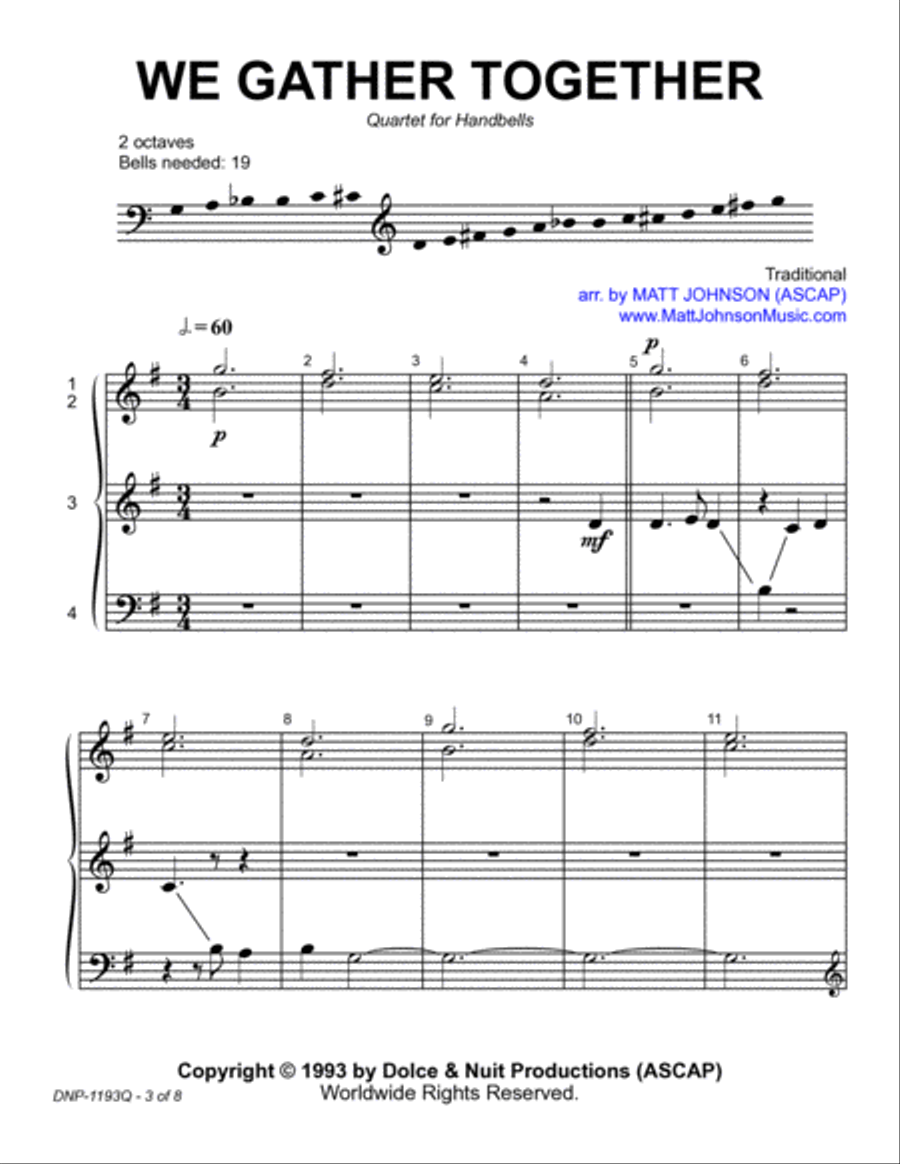 Handbell quartet music new arrivals