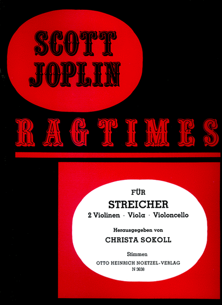 Ragtimes for String Quartet (4)