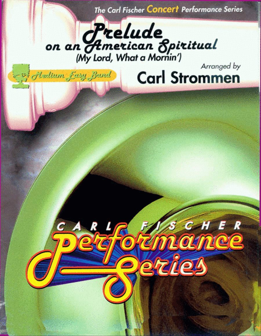 Prelude on An American Spiritual Concert Band scores gallery preview page 1