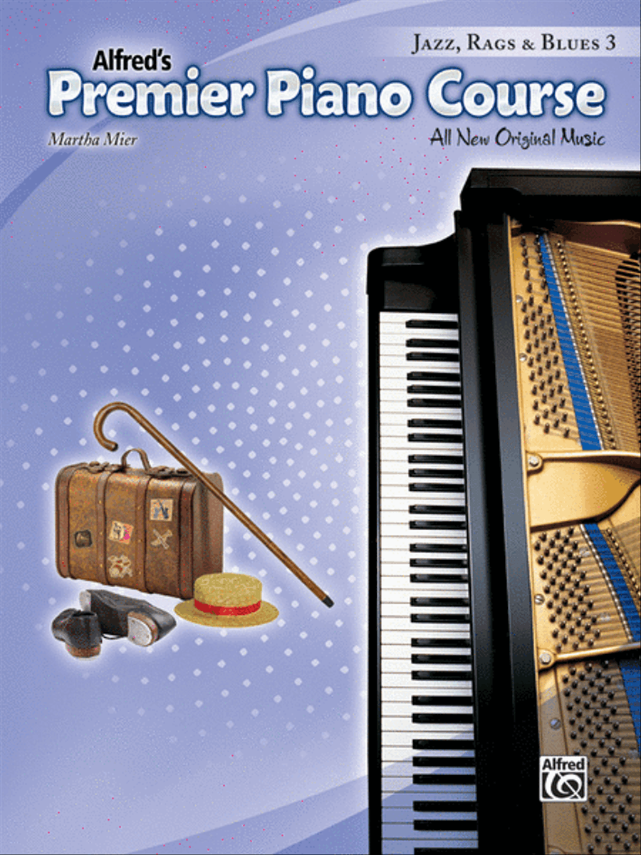 Premier Piano Course Jazz, Rags & Blues, Book 3 Piano Method scores gallery preview page 1
