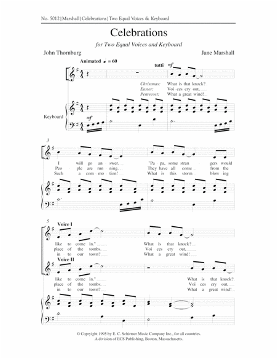 Celebrations 2-Part scores gallery preview page 2
