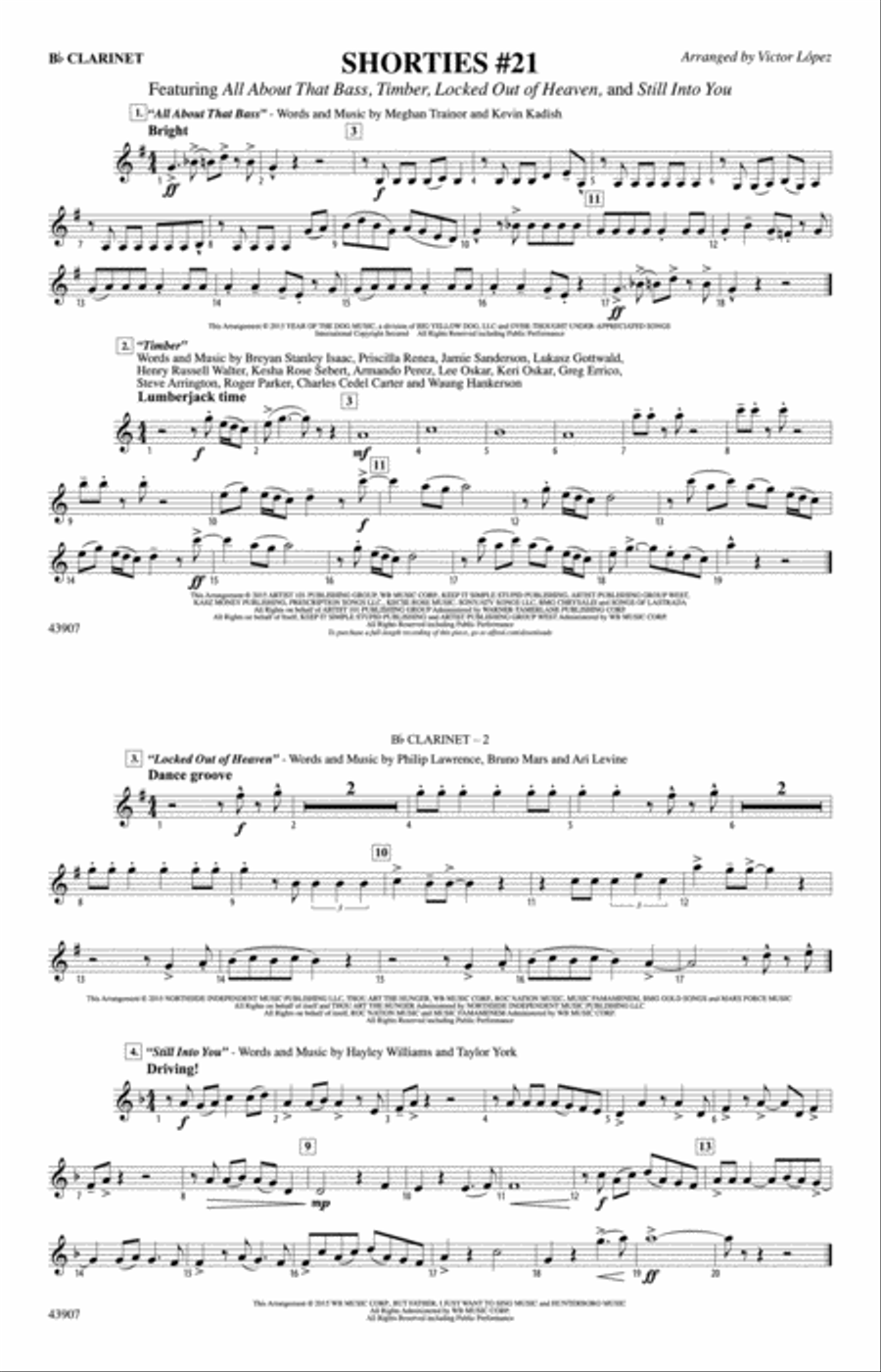 Shorties #21: 1st B-flat Clarinet