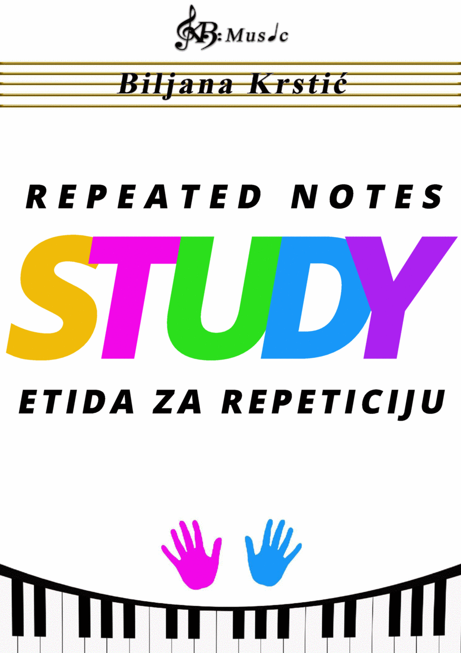 Repeated notes Study Part scores gallery preview page 1
