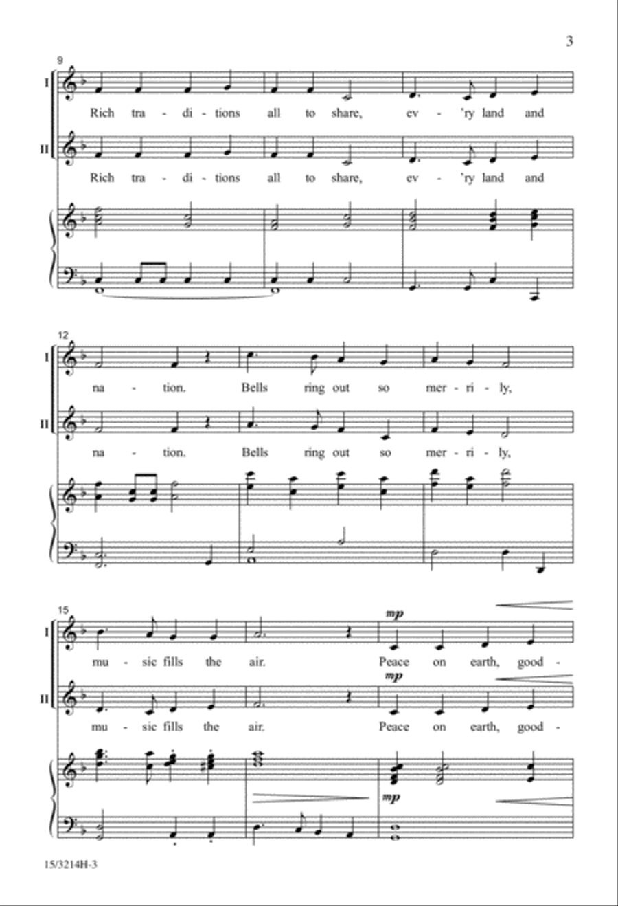 Joy Is Everywhere! 2-Part scores gallery preview page 3