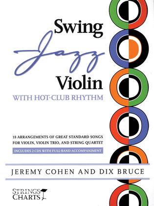 Book cover for Swing Jazz Violin with Hot-Club Rhythm