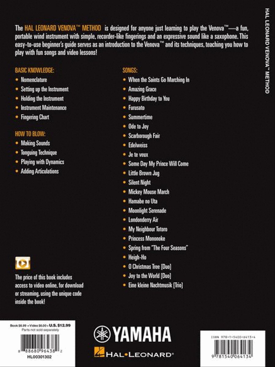Hal Leonard Venova Method Collection / Songbook scores gallery preview page 15