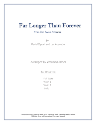 Book cover for Far Longer Than Forever