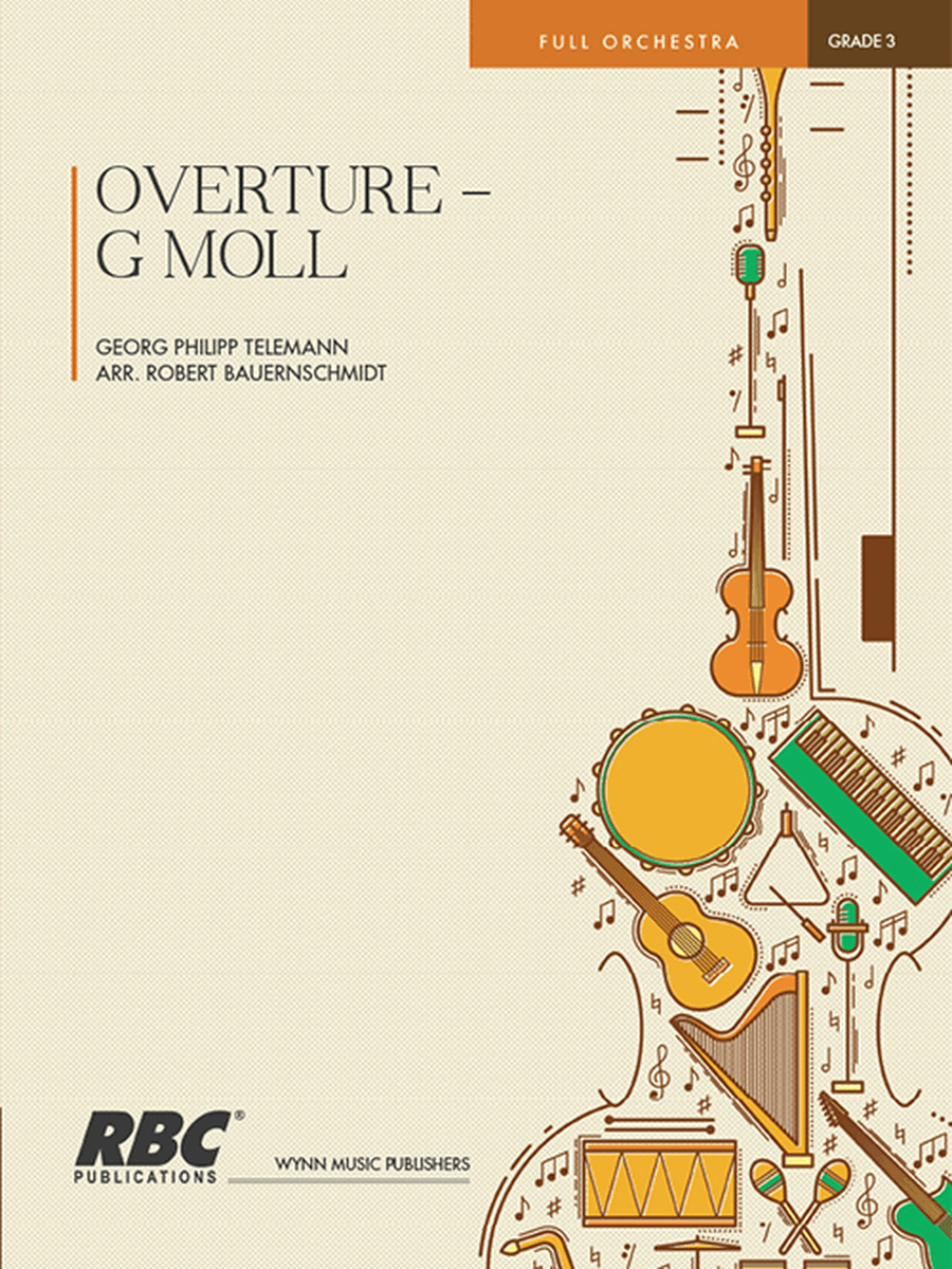 Overture In G Minor Full Orchestra scores gallery preview page 1