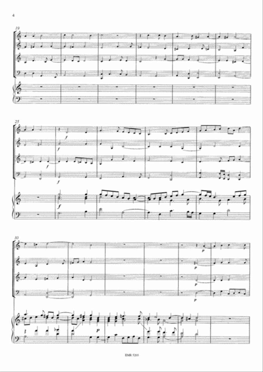 Sonata Pian e Forte Brass Ensemble scores gallery preview page 4