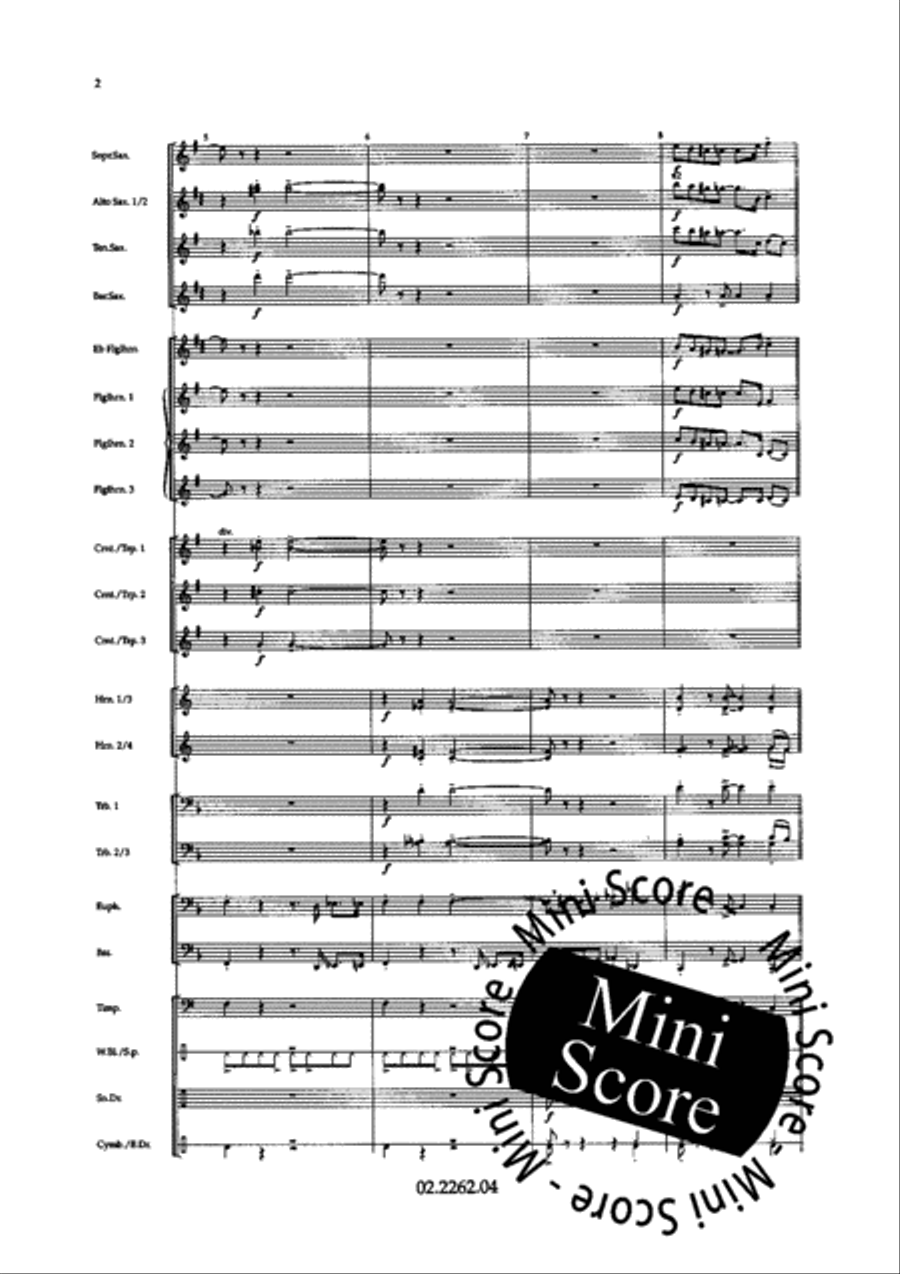 Railroad Rag Railroad Rag Fanfare Band scores gallery preview page 8