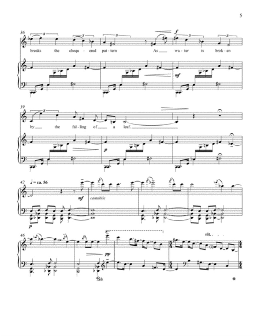 Pictures of the Floating World Soprano Voice scores gallery preview page 5