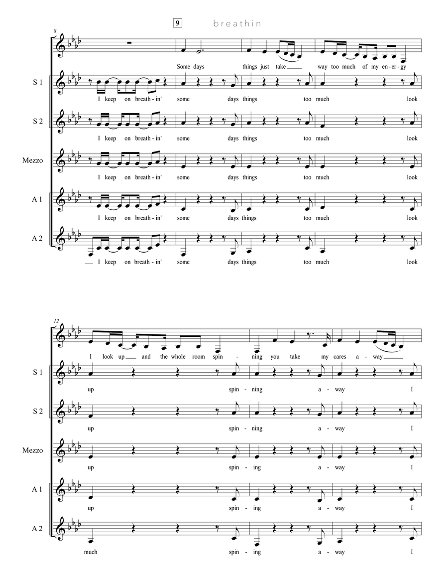 Breathin SSA scores gallery preview page 2