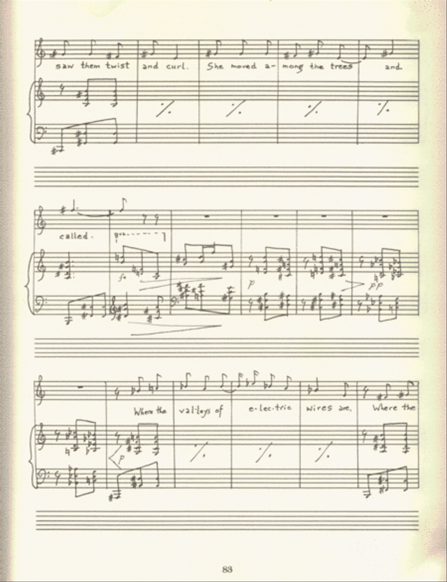 In The Platinum Forest Voice scores gallery preview page 2