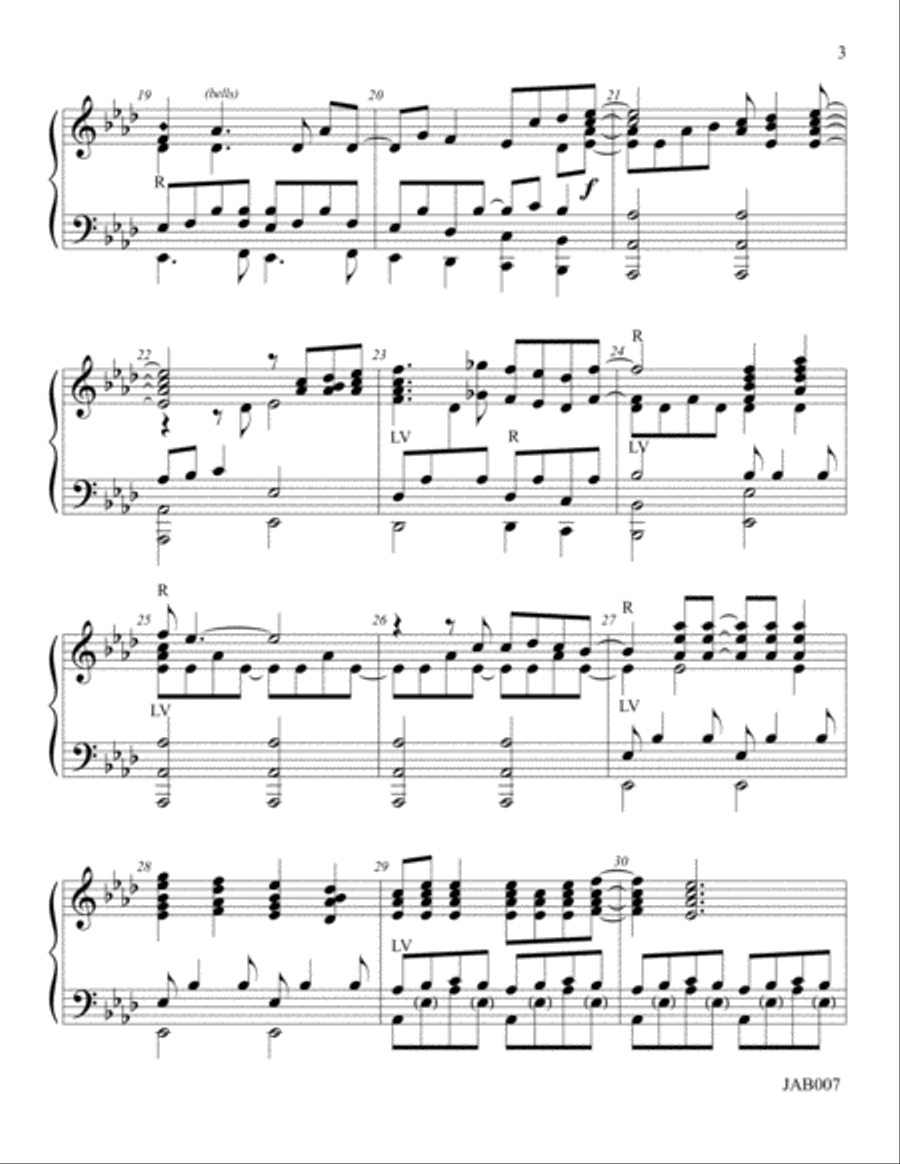 You've Got A Friend Handbell Choir scores gallery preview page 3