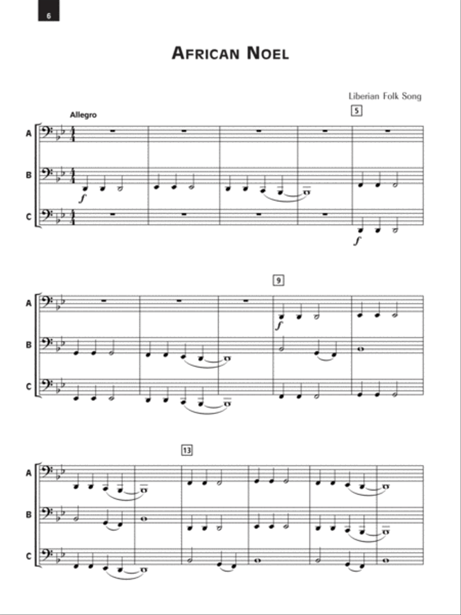 Accent on Christmas and Holiday Ensembles Concert Band scores gallery preview page 3