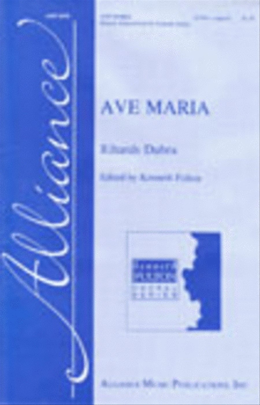 Ave Maria 4-Part scores gallery preview page 1
