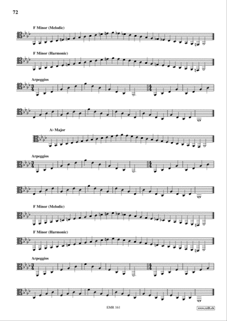 Studies in all Clefs Trombone Solo scores gallery preview page 30