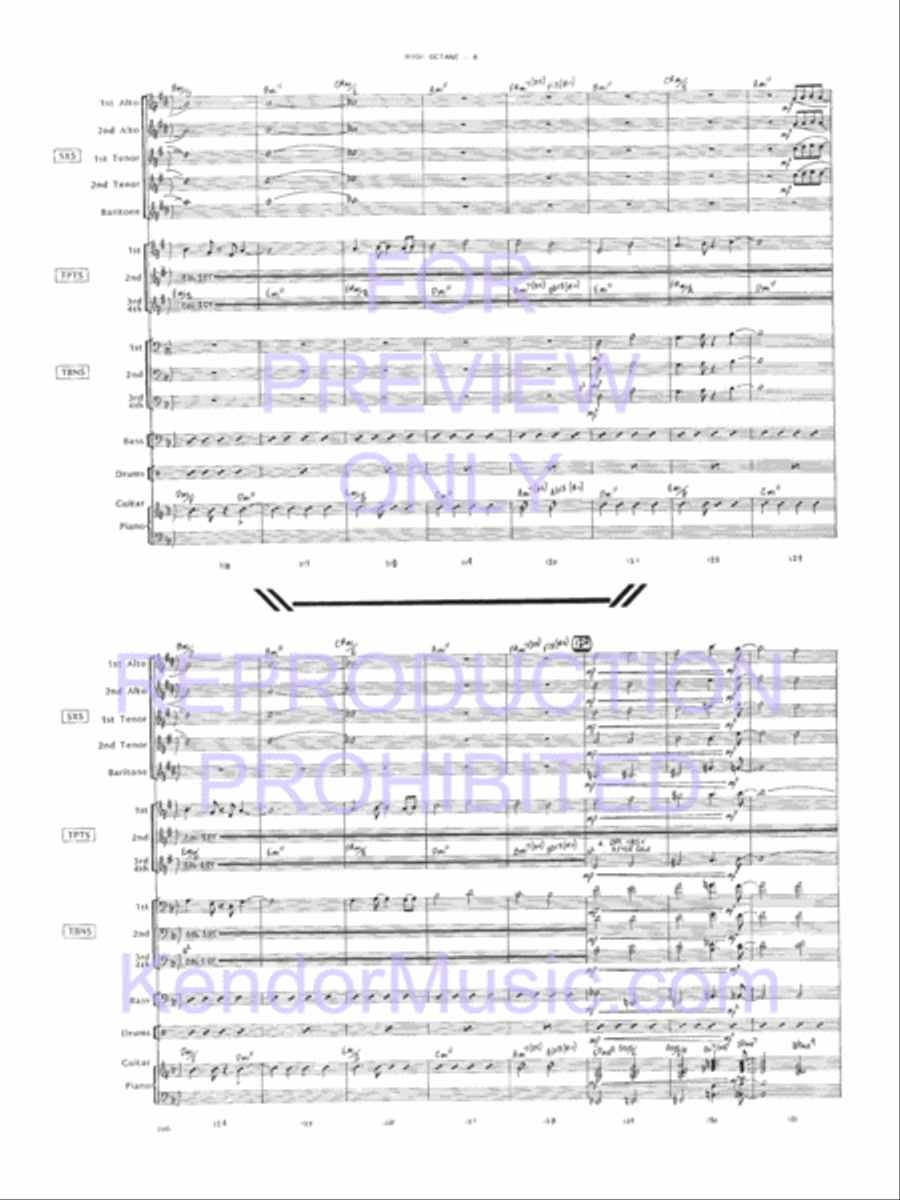 High Octane Jazz Ensemble scores gallery preview page 9
