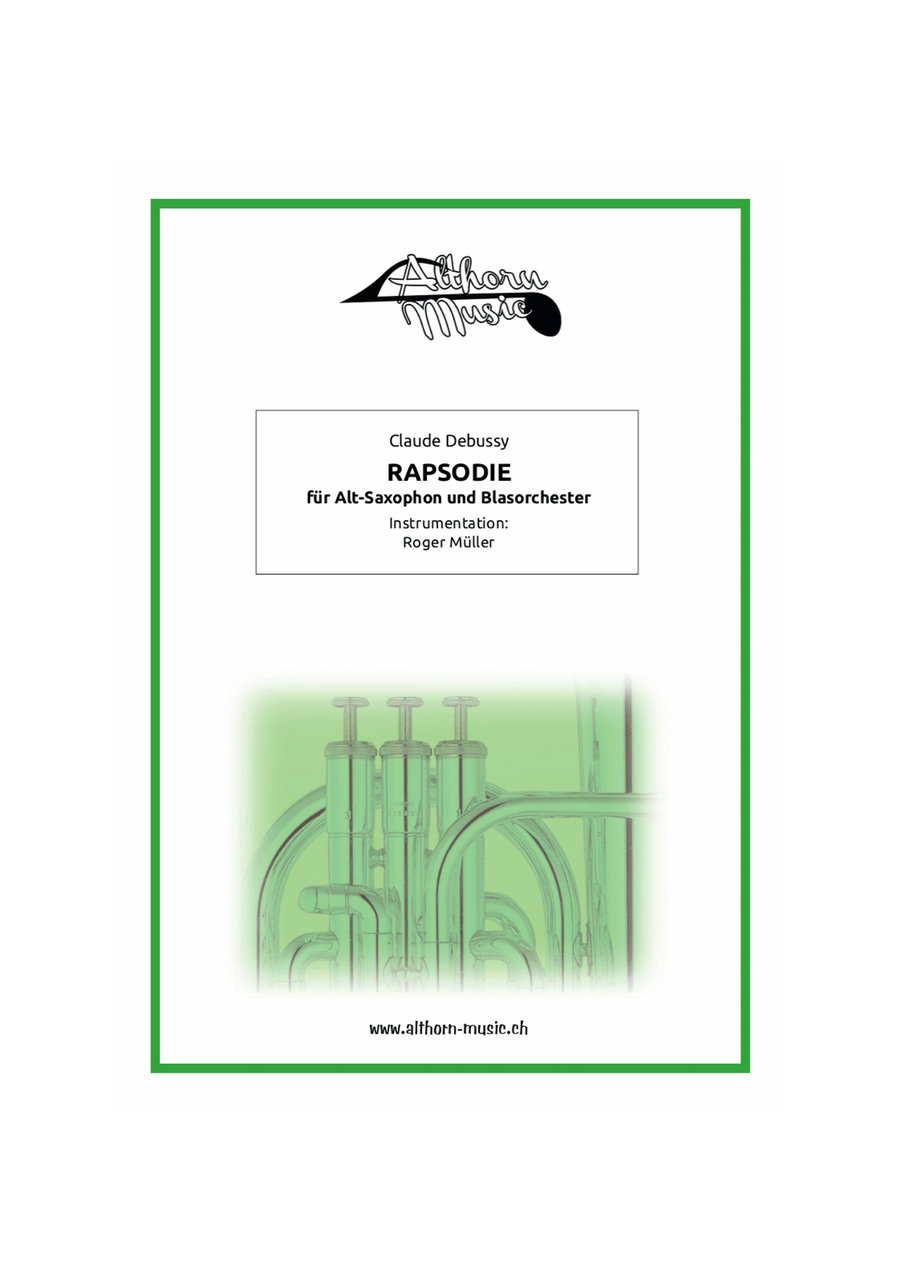 Rhapsody Rhapsody Concert Band scores gallery preview page 1