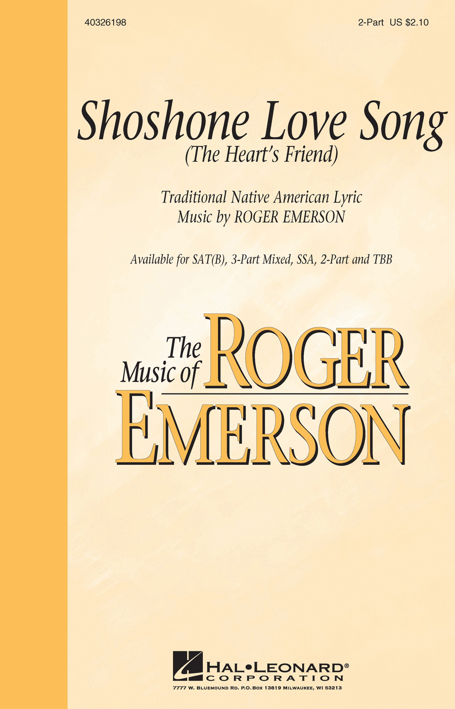 Shoshone Love Song Shoshone Love Song 2-Part scores gallery preview page 1