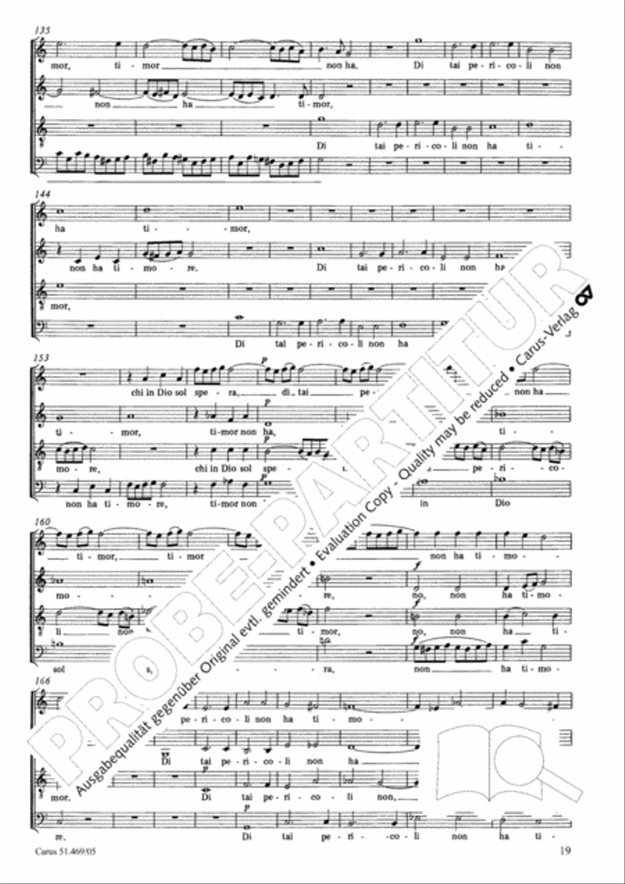 Davide penitente 4-Part scores gallery preview page 20