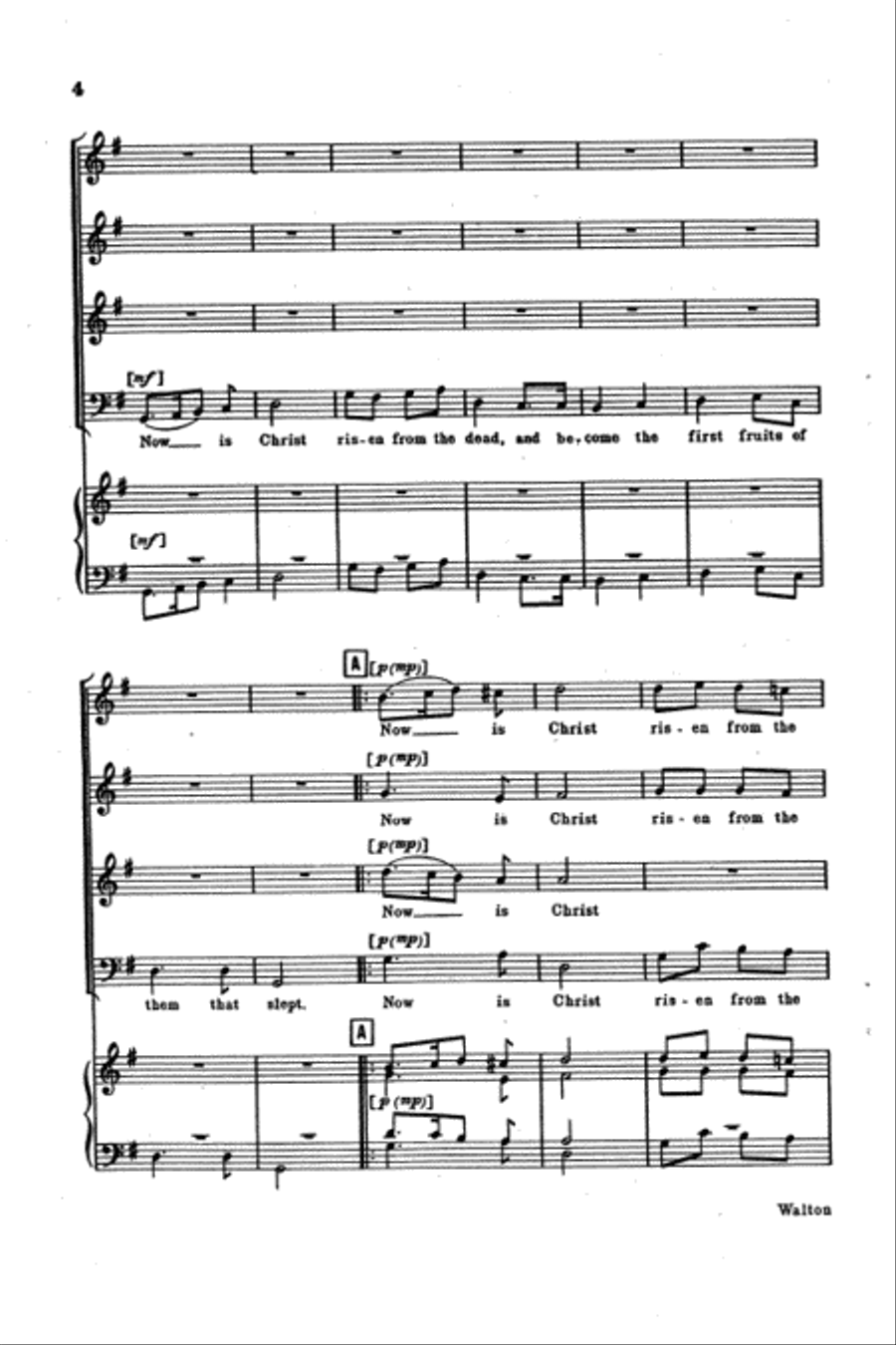 The Lord Is Risen 4-Part scores gallery preview page 3