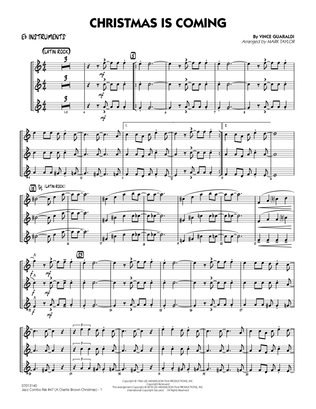 Jazz Combo Pak #47 (Charlie Brown Christmas) (arr. Mark Taylor) - Eb Instruments