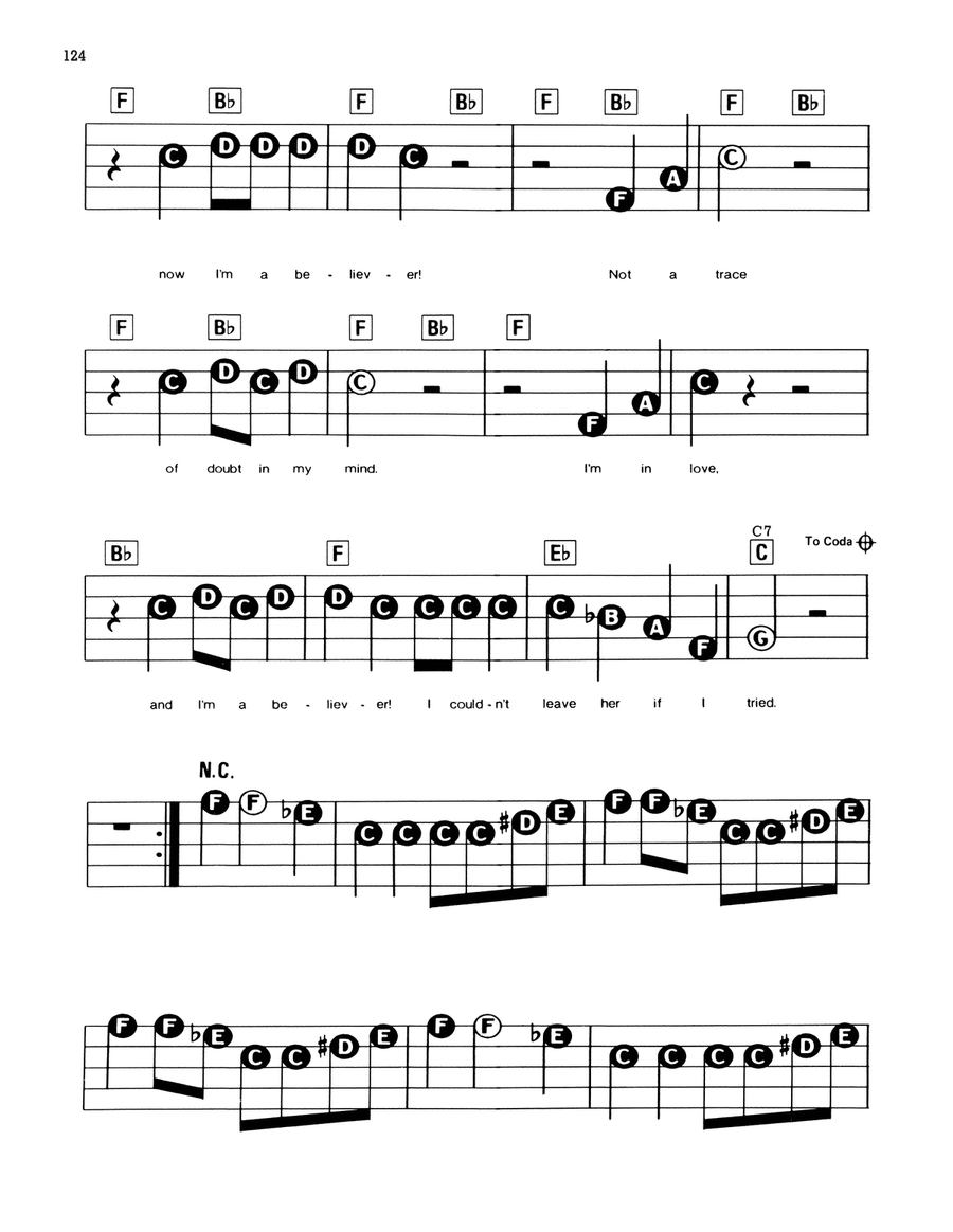 I'm A Believer Electronic Keyboard scores gallery preview page 2