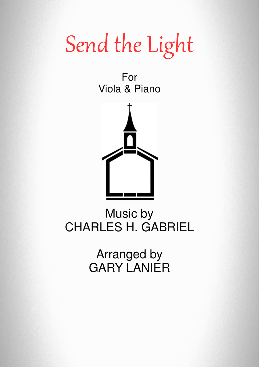 SEND THE LIGHT (Viola & Piano) Viola scores gallery preview page 1