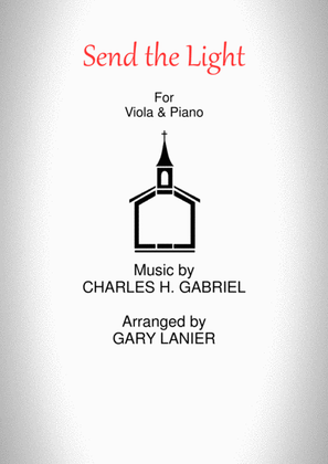 Book cover for SEND THE LIGHT (Viola & Piano)