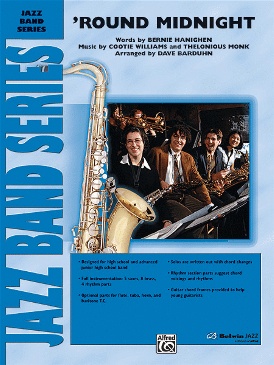 'Round Midnight Jazz Ensemble scores gallery preview page 1