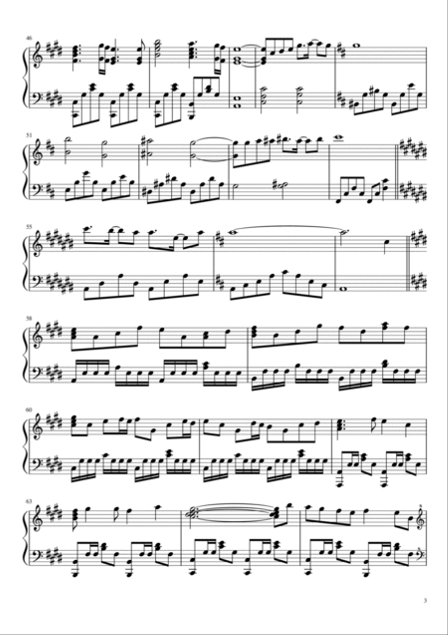 Styx Helix Piano Solo scores gallery preview page 3