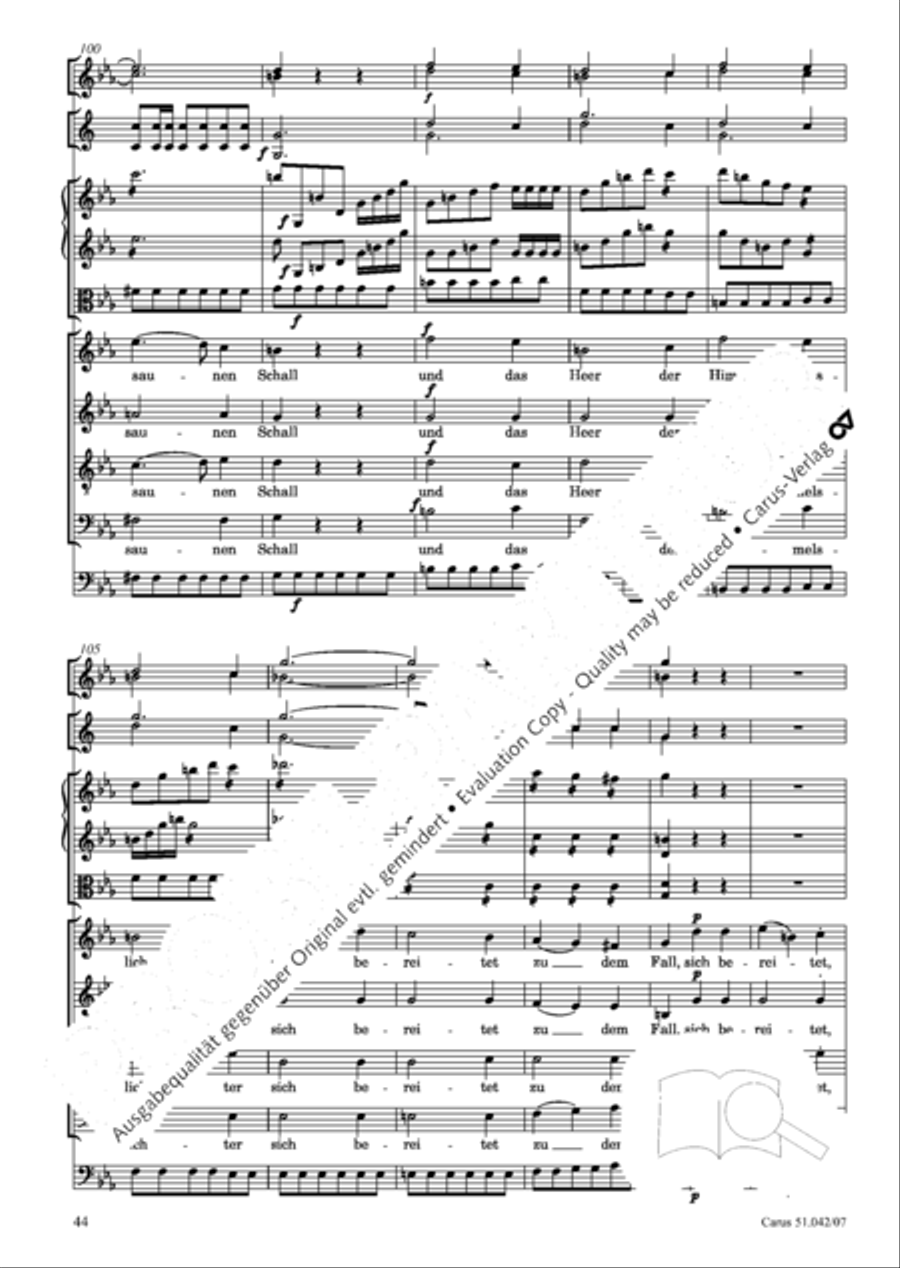 Grabmusik 4-Part scores gallery preview page 45
