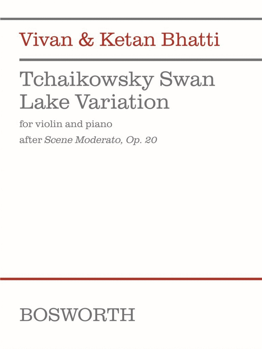 Tchaikowsky Swan Lake Variation Violin Solo scores gallery preview page 1